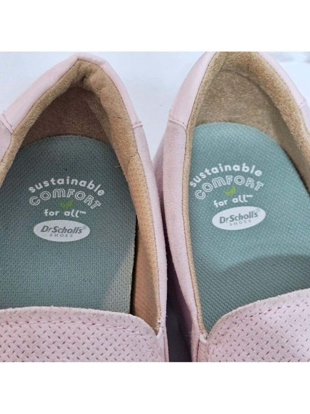 Dr Scholls Comfort For All Pink Loafers Sz 10 - Picture 5 of 8